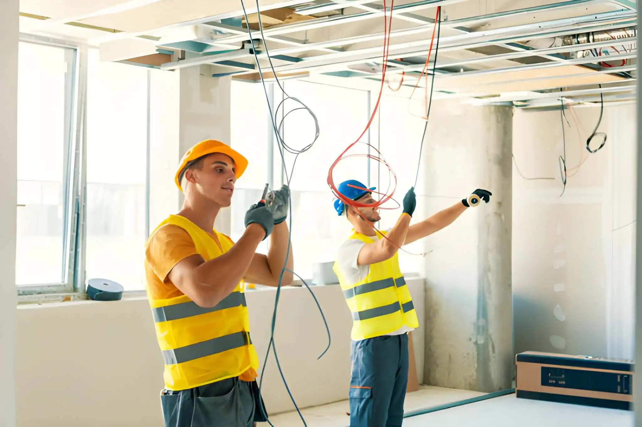 فريق إسكان تاتش لخدمات الكهرباء والصيانة في دبي